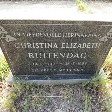 BUITENDAG Christina Elizabeth 1947-1958