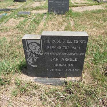 BUWALDA Jan Arnold 1946-1972