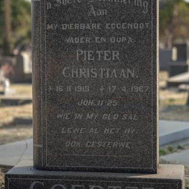 COERTZE Pieter Christiaan 1913-1967