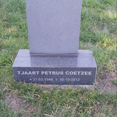 COETZEE Tjaart Petrus 1946-2012