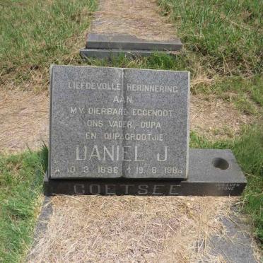 COETZEE Daniel J. 1896-1986