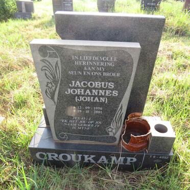 CROUKAMP Jacobus Johannes 1956-2001