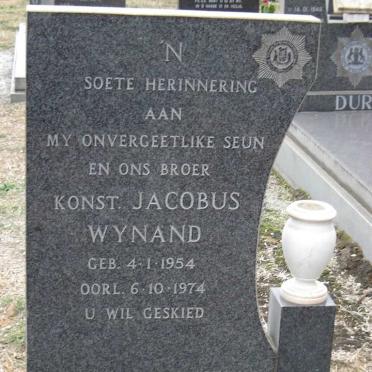 CLOETE Jacobus Wynand 1954-1974