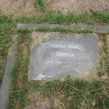 DURRHEIM Theodore Rodney 1945-1973