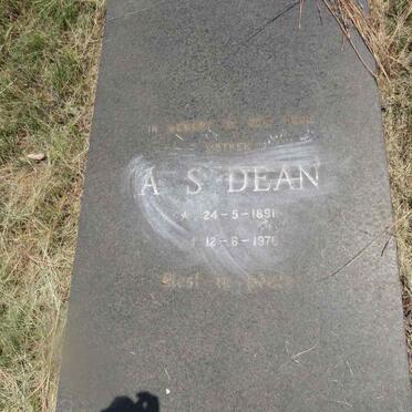 DEAN A.S. 1891-1976