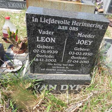 DYK Leon, van 1939-2002 & Joey 1950-2010