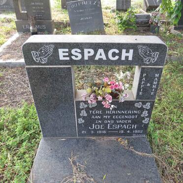 ESPACH Joe 1916-1962
