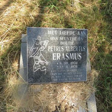 ERASMUS Petrus Albertus 1976-1976