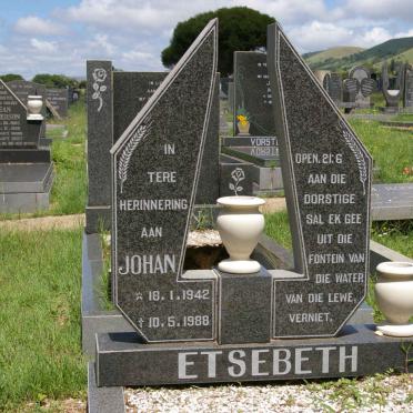ETSEBETH Johan 1942-1988