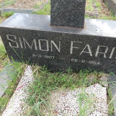 FARIS Simon 1907-1964