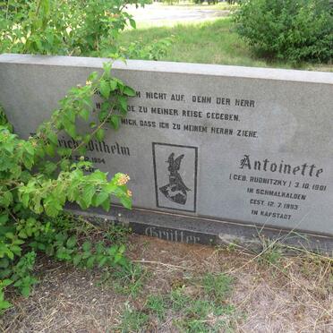 GRUTTER Friedrich Wilhelm 1904-1971 & Antoinette RUDNITZKY 1901-1993 _1