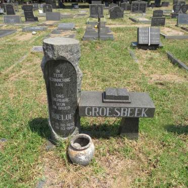 GROESBEEK Roelof 1970-1995