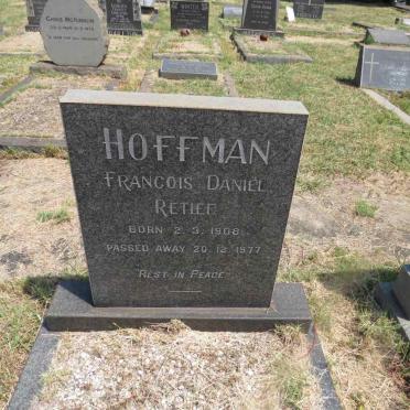 HOFFMAN Francois Daniel Retief  1908-1977