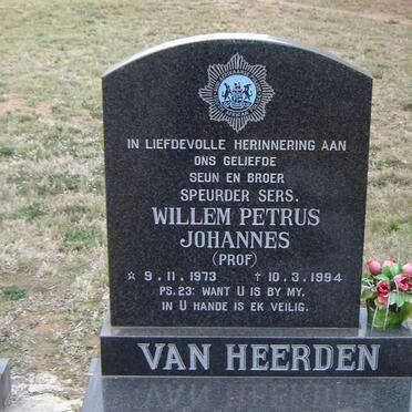 HEERDEN Willem Petrus Johannes, van 1973-1994