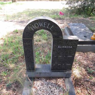 HOWELL Aliandha 1980-1980