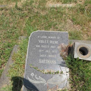 HARTMANN Violet Irene -1972