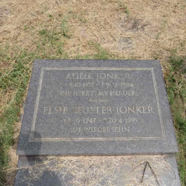 JONKER Elsie ?euster 1947-1999 :: JONKER Adele 1978-1984 