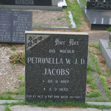 JACOBS Petronella W.J.D. 1907-1973