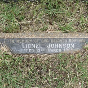 JOHNSON Lionel -1965