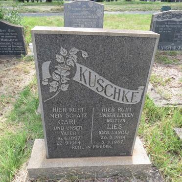 KUSCHKE Carl 1897-1964 & Lies LANGE 1904-1987