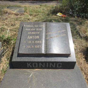 KONING Anton 1948-1967