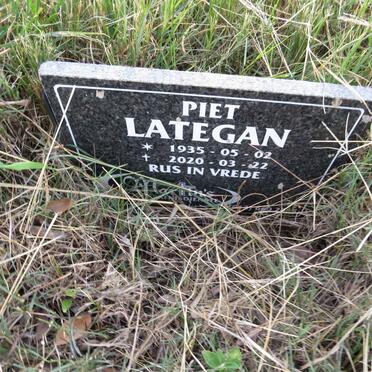 LATEGAN Piet 1935-2020