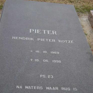 KOTZE Hendrik Pieter 1969-1998