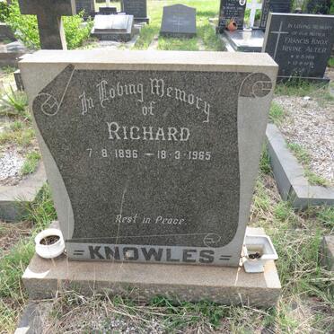 KNOWLES Richard 1896-1965