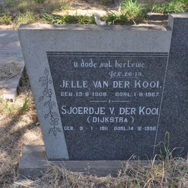 KOOI Jelle, van der 1908-1967 &amp; Sjoerdje DIJKSTRA 1911-1996