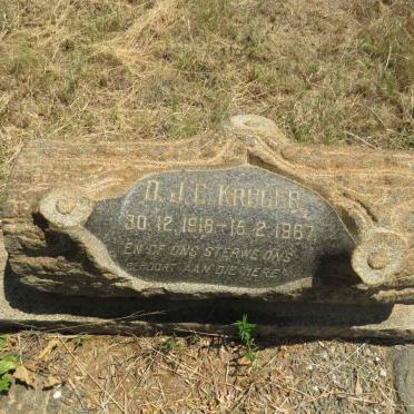 KRUGER D.J.C. 1916-1967