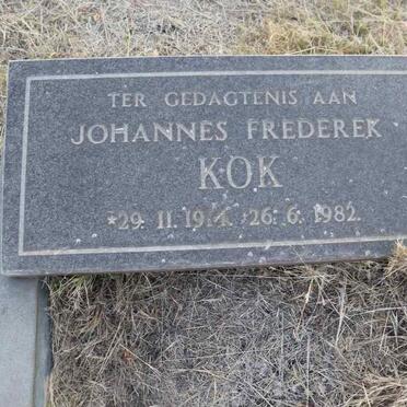 KOK Johannes Frederek 1914-1982