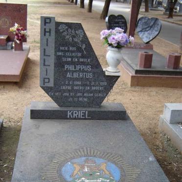 KRIEL Philippus Albertus 1968-1988