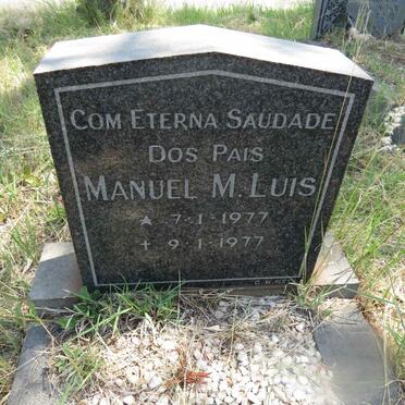 LUIS Manuel M. 1977-1977