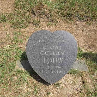 LOUW Gladys Cathleen 1934-1986