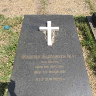 MAY Martha Elizabeth nee MEYER 1881-1969