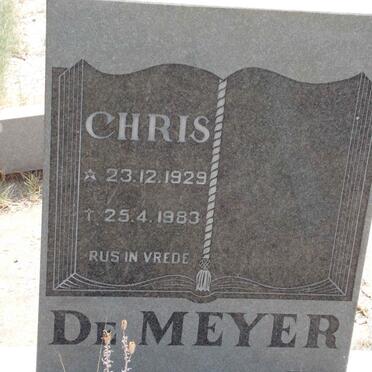 MEYER Chris, de 1929-1983