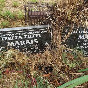 MARAIS Jacobus Johannes 1961-2018 & Tereza Zuzet 1964-2012 