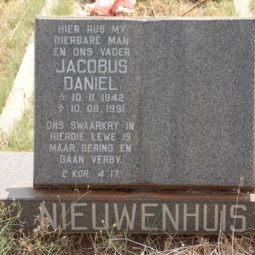 NIEUWENHUIS Jacobus Daniel 1942-1991