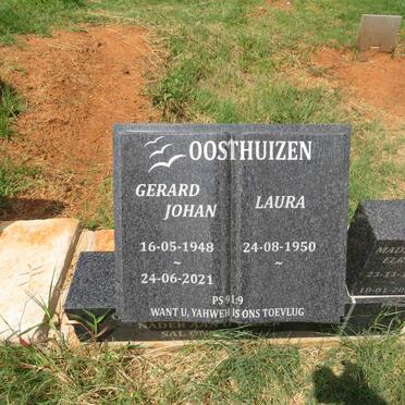 OOSTHUIZEN Gerard Johan 1948-2021 & Laura 1950- :: OOSTHUIZEN Madelaine Elreda 1969-2017