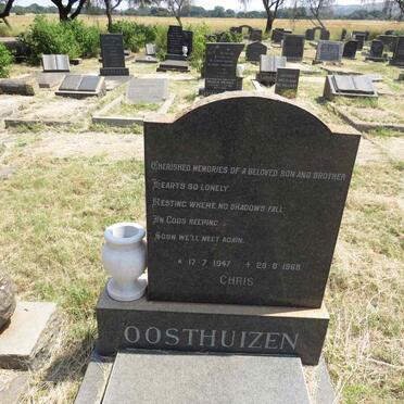 OOSTHUIZEN Chris 1947-1968