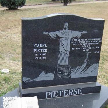 PIETERSE Carel Pieter 1950-1998