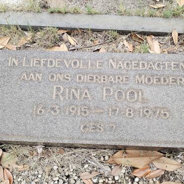 POOL Rina 1915-1975