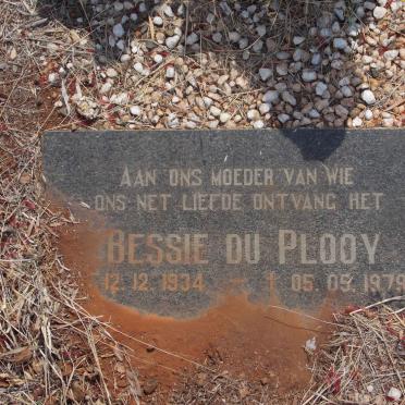 PLOOY Bessie, du 1934-1979