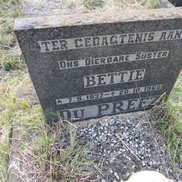 PREEZ Bettie, du 1937-1960