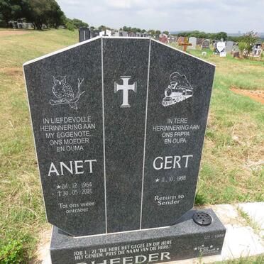 RHEEDER Gert 1958- & Anet 1964-2021