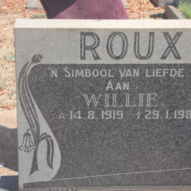 ROUX Willie 1919-1982