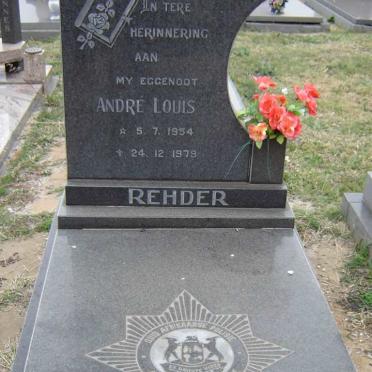 REHDER Andre Louis 1954-1979