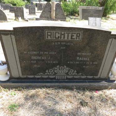 RICHTER Andreas J. 1909-1970 & Rachel 1912-1998