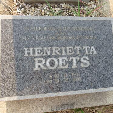 ROETS Henrietta 1933-2005