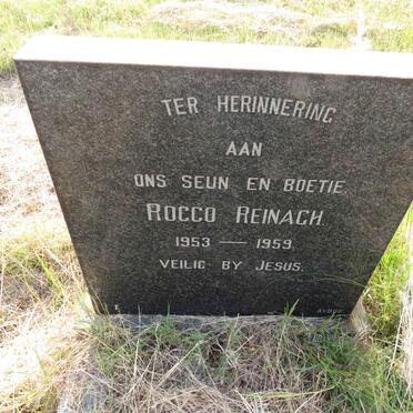 REINACH Rocco 1953-1959